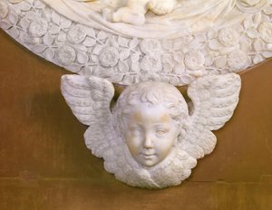 Tombe de Filippo Strozzi dans la chapelle Strozzi (détail)